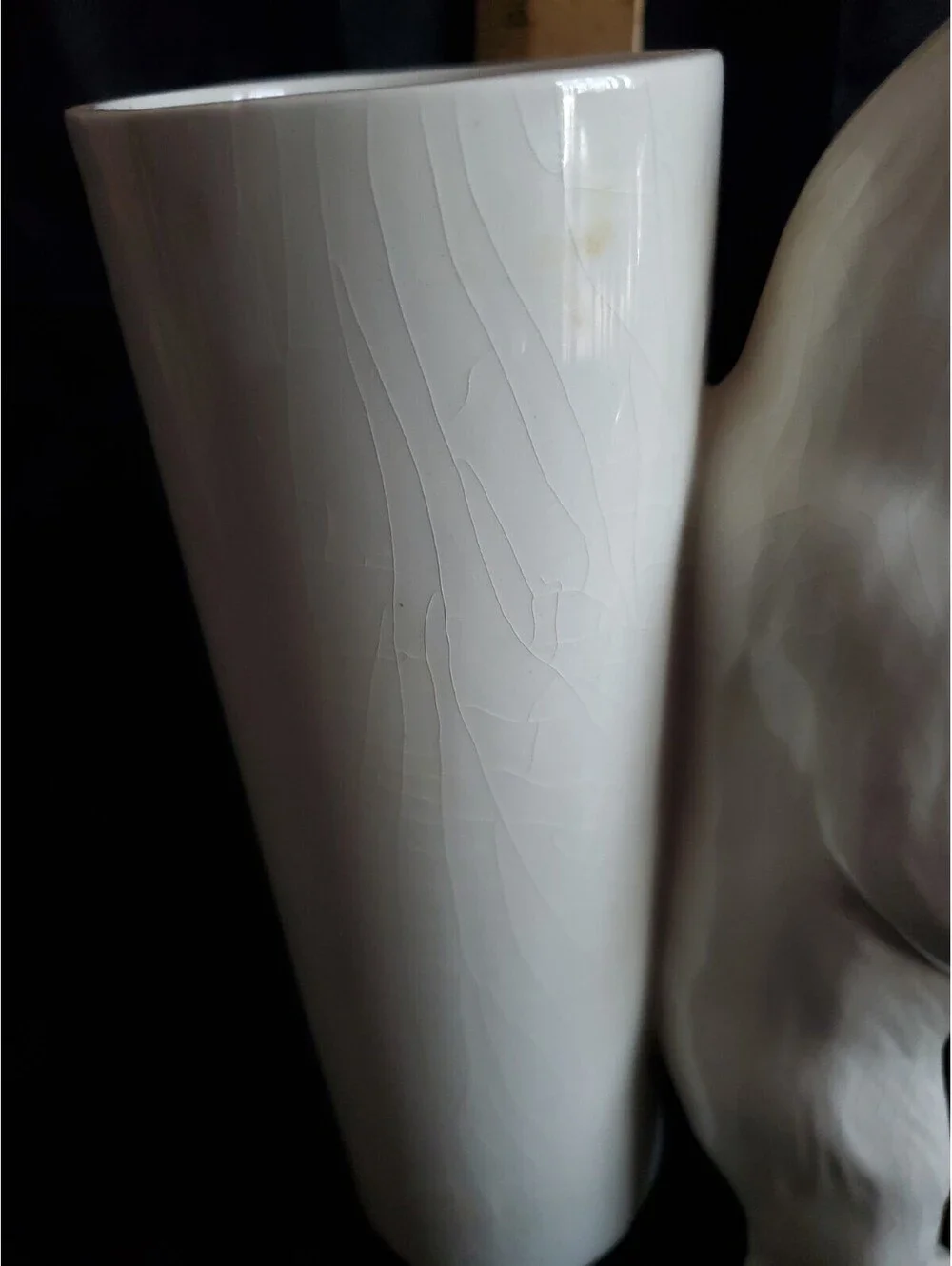 Vtg John Todd Polar Bear Vase